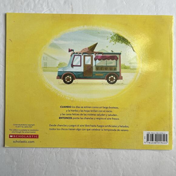 Set of 4 Childrens Story Books in Spanish Benny Entonces Llega el Verano - Picture 10 of 14